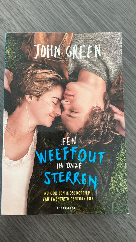 John Green - Een weeffout in onze sterren, Boeken, Literatuur, Ophalen of Verzenden