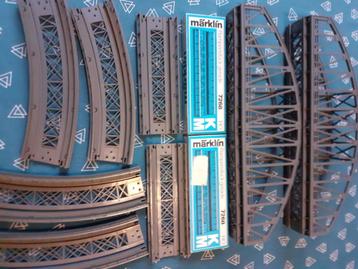 MARKLIN  GROS LOT DE  PONTS  7263 , 7268 7269 beschikbaar voor biedingen