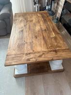 Grande table de salon bois tre bonne qualité, Maison & Meubles, Enlèvement, Comme neuf