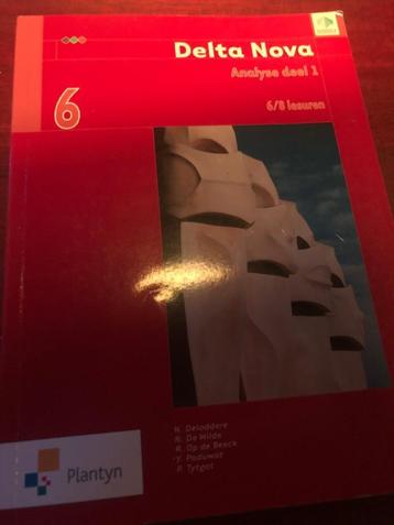 Delta Nova analyse deel 1 6/8 lesuren, Plantyn, Comme neuf, Enlèvement, Secondaire