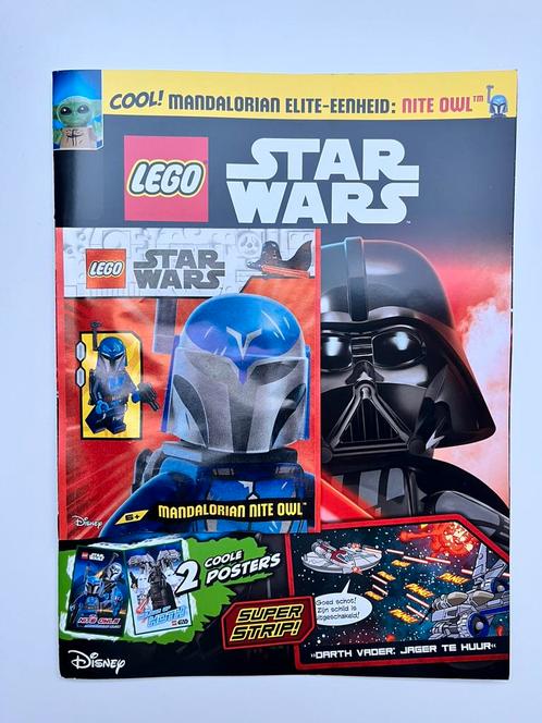 LEGO Star Wars Magazine – Mandalorian Nite Owl Minifiguur, Kinderen en Baby's, Speelgoed | Duplo en Lego, Zo goed als nieuw, Lego