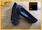 Ballerina’s dames 37.  Merry Scott, Zwart, Zo goed als nieuw, Merry scott, Ballerina's