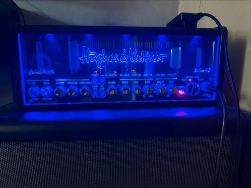 Ampli Hugues&Kettner Grandmeister Deluxe 40 + accessoires, Muziek en Instrumenten, Versterkers | Bas en Gitaar, Zo goed als nieuw