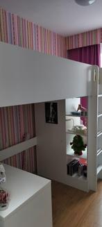Hoogslaper Ikea wit, Kinderen en Baby's, Ophalen, Zo goed als nieuw, Hoogslaper
