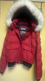 SuperDry Doudoune Fourrure Femme Everest Ella Rouge, Vêtements | Femmes, Superdry, Comme neuf, Enlèvement, Taille 42/44 (L)