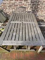 Tuintafel, Tuin en Terras, Ophalen, Gebruikt, Rechthoekig, Teakhout