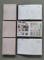 3 carnets de timbres remplis de timbres oblitérés, Enlèvement ou Envoi