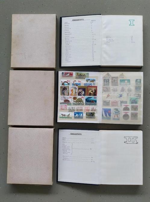 3 Postzegel boeken gevuld met gestempelde postzegels, Postzegels en Munten, Postzegels | Volle albums en Verzamelingen, Ophalen of Verzenden