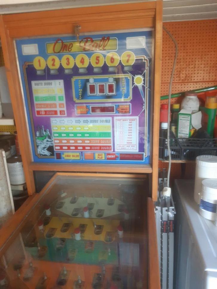 Bingo one ball, Verzamelen, Automaten | Flipperkasten, Zo goed als nieuw, Ophalen of Verzenden