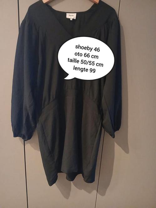 Kleedje shoeby 46, Kleding | Dames, Jurken, Zo goed als nieuw, Maat 46/48 (XL) of groter, Zwart, Boven de knie, Ophalen of Verzenden