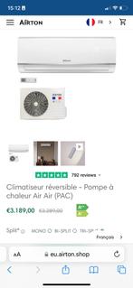 Climatiseur réversible - Pompe à chaleur Air Air (PAC), Electroménager, Climatiseurs, Comme neuf, 3 vitesses ou plus, Classe énergétique A ou plus économe