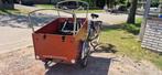 traditionele bakfiets/cargobike, Fietsen en Brommers, 4 kinderen of meer, Gebruikt, Huif, Ophalen