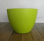 Ronde bloempot Elho Pure 60 – 90l inhoud -lime groen, 40 tot 70 cm, Kunststof, Rond, Gebruikt