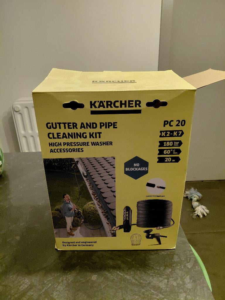 Riool en dakgootreiniger van karcher, Ophalen, Zo goed als nieuw, KARCHER