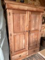 TEAKHOUTEN KAST, Huis en Inrichting, Ophalen, Gebruikt, Teakhout, Met plank(en)
