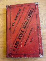 Les jeux scolaires. Ecoles - places de jeux - sports.Antiek, Ophalen of Verzenden, Gelezen