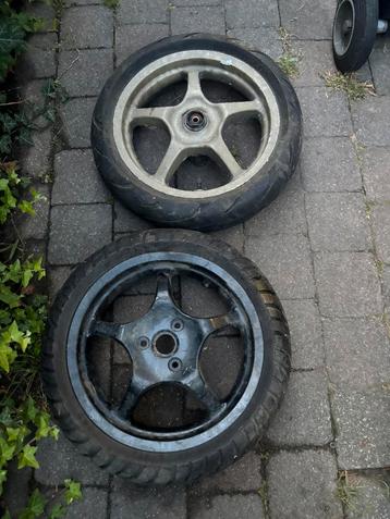 Yamaha Aerox velgenset 13 Inch voor opmaak beschikbaar voor biedingen