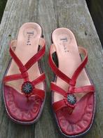 Think : Rode Lederen Sandalen In Maat 40, Kleding | Dames, Schoenen, Think!, Gedragen, Rood, Sandalen of Muiltjes