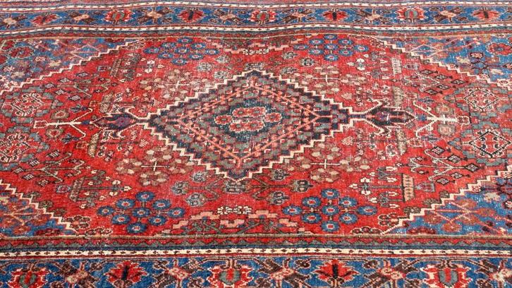 Oud oosters tribaal vloerkleed - jaren 30, Antiek en Kunst, Antiek | Tapijten, Tafelkleden en Textiel, Ophalen of Verzenden