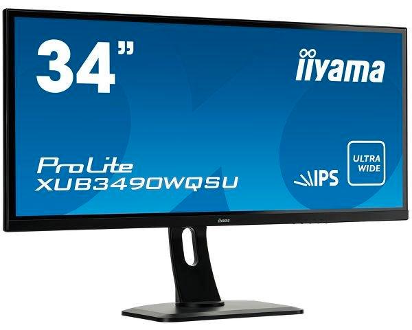 Iiyama ProLite 34 inch scherm - geweldig voor home office, Computers en Software, Monitoren, Zo goed als nieuw, IPS, Ophalen