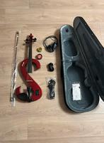 Violon Électrique Stagg + accessoires et étui, Muziek en Instrumenten, Strijkinstrumenten | Violen en Altviolen, Ophalen, Gebruikt