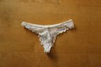 NIEUWE witte string maat S, Kleding | Dames, Ondergoed en Lingerie, Verzenden, Wit, String