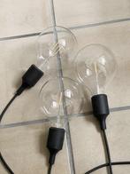 Muuto E27 LED hanglampen zwart, Ophalen of Verzenden, Zo goed als nieuw, Glas