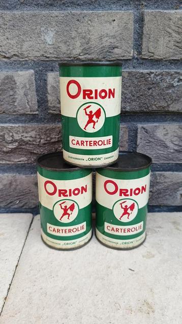 Orion Carterolie blikjes (nos) 
