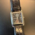 Citizen eco-drive polshorloge/uurwerk, Handtassen en Accessoires, Horloges | Heren, Staal, Ophalen of Verzenden, Leer, Gebruikt