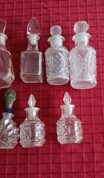9 vintage parfum flesjes, Ophalen of Verzenden