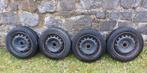 155/65R14 4x100 plaatwerkvelgen Renault Clio, Peugeot, Citro, Auto-onderdelen, Gebruikt, Citroën