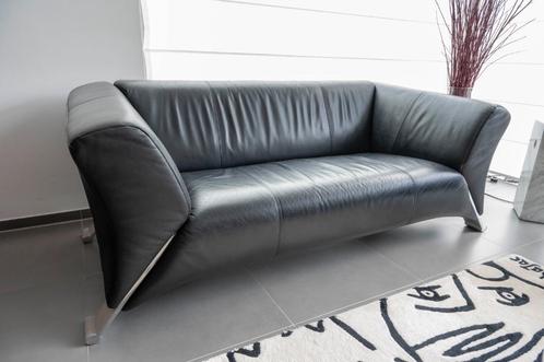 ROLF BENZ 322 2,5 sièges, Maison & Meubles, Fauteuils, Utilisé, Cuir, 125 cm ou plus, 75 à 100 cm, Enlèvement