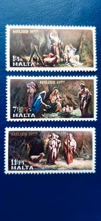 Postzegels Malta Kerstmis 1977, Envoi, Non oblitéré, Autres thèmes