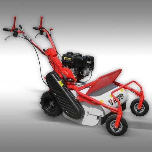 Tondeuse à fléaux - Jansen, Tuin en Terras, Grasmaaiers, Zo goed als nieuw, Benzine-grasmaaier, 50 cm of meer, Versnellingen, Ophalen