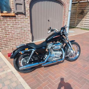 Harley-Davidson sportster Vivid Black Met slechts 19.000 km beschikbaar voor biedingen