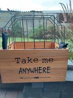 Hondenmand voor fiets, Dieren en Toebehoren, Honden-accessoires, Ophalen, Zo goed als nieuw