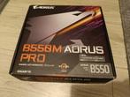 Mother board, carte mere B550M Aorus pro - Brussels, Computers en Software, Moederborden, Ophalen, DDR4, Zo goed als nieuw, Micro-ATX