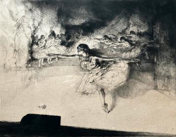 Ets Auguste Brouet (1872-1941) Le Ballet beschikbaar voor biedingen