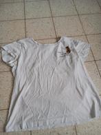 Basic wit shirt, Comme neuf, Manches courtes, Taille 38/40 (M), Zeeman