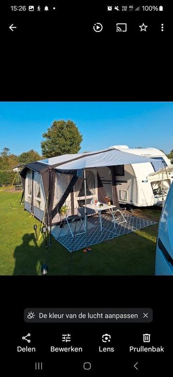 Kampa domitec 330 air + luifel beschikbaar voor biedingen