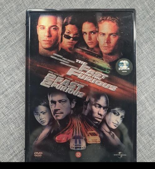 The Fast and the Furious (2001)  2 Fast 2 Furious (2003), Cd's en Dvd's, Dvd's | Actie, Zo goed als nieuw, Ophalen of Verzenden