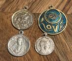 Lot de 4 jetons/pendentifs chrétiens différents, Enlèvement ou Envoi
