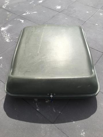 Coffre de toit Hapro avec clés 100 x 135 x 32 cm, Utilisé