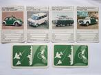 Jeu d'atout Quartet Voitures Police Vintage 70-80's, Ophalen of Verzenden, Gebruikt