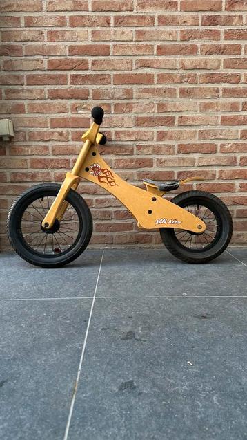 Houten loopfiets Kool Kidz beschikbaar voor biedingen