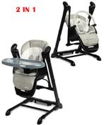 De Perfecte 2-in-1 Baby Eetstoel- en Schommelstol, Verzenden, Nieuw, Meegroeistoel, Stoelverkleiner