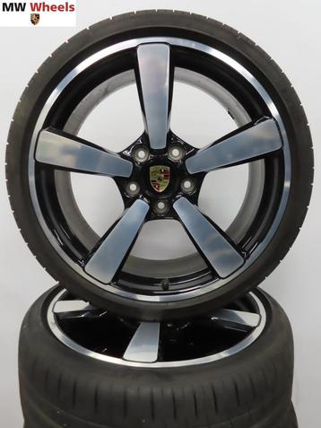 Originele Porsche 911 992 21 inch velgen met zomerbanden  beschikbaar voor biedingen
