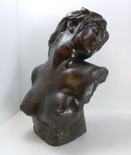 JEF LAMBEAUX brons beeld VERBEYST FONDEUR BRUXELLES, Antiek en Kunst, Ophalen of Verzenden, Brons