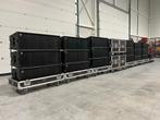 Martin Audio W8LC(D) line array incl. 4x amp racks, Ensemble surround complet, 120 watts ou plus, Utilisé, Enlèvement ou Envoi