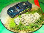 Diorama Subaru Impreza S8 WRC P. Solberg Tour de Corse 2002, Ophalen, Gebruikt, 1:35 tot 1:50, Diorama